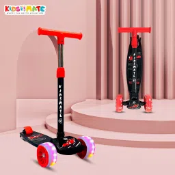 Rider Pro Kick Scooter for Kids | 3-Wheels with LED Light, Adjustable Height Kids Scooter-image-23