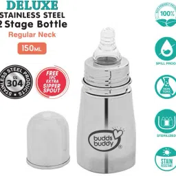 Deluxe Stainless Steel Regular Neck 130 gm-Pack of 1 - 150 ml-image-31