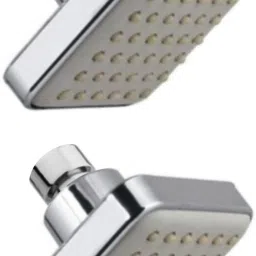 3x3 Cubix Overhead Shower Without Arm - Set of 2 Pieces Fixed Mount-picture-17