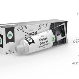 Aloe Charcoal Dental Gel - for Healthy Gums, Fresh Breath and Whitened Teeth Toothpaste-image-35