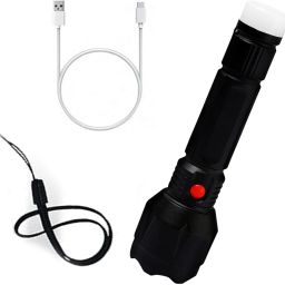 2 mode rechargeable heavy duty high power long lasting flashlight torch Torch-image-13