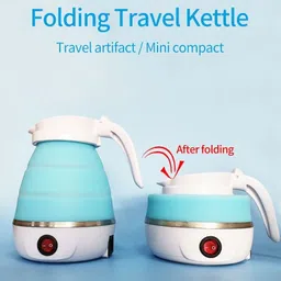 dwiza enterprise Travel Foldable Food Grade Electric Kettle Portable Silicone Collapsible Kettle Electric Kettle-picture-6