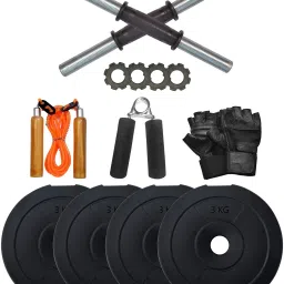 12 kg Home Gym 12KG Dumbbell Set With Accessories Home Gym Combo Home Gym Combo-image-83