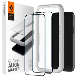 spigen GlastR Align Master Tempered Glass for Apple iPhone 12 Mini (9H Hardness)-14
