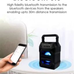 SACRO DIX_481A_WS02 WIRELESS 3D ULTRA SOUND SPEAKER WITH LED LIGHT/FM/USB/SD SLOT 48 W Bluetooth Party Speaker-image-112