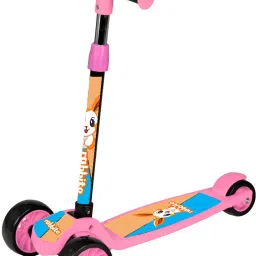 Scooter for Kids 3 Wheeler Foldable Kick Skating Cycle with Brake Bell-46