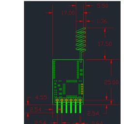 reyax RYLR896 Lora Module SX1276 UART 868MHz 915MHz Antenna at Command FCC NCC image 5