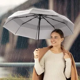 phantom UV Coated 3 Fold for Rain and Sun with Auto Open and Close Umbrella image 3
