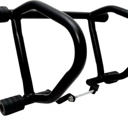 b.k accessories Bike Crash guard With 4 Sliders Heavy Quality Metal For RE Hunter Model-picture-7