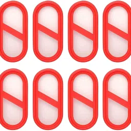 Modular Containers Lids for Boxes Compatible with Cutting EDGE Containers Only 7.4 inch, 3.7 inch Lid Set-4