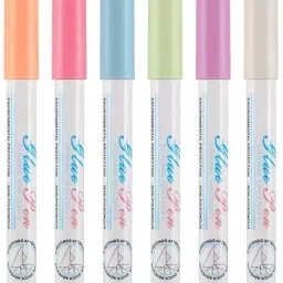 Set of 6 color Dry Multicolor Glue Pen Stick for Scrapbooking Home School Glue-80