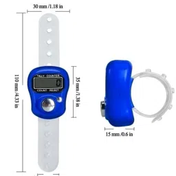 barkati 2023 Latest Tasbih Tally, Jaap, Umpire Counter Digital (pack Of 10) Digital Tally Counter image 2