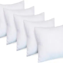 by Urban Arts (Size 12 x 12 Inches) Polyester Fibre Solid Cushion Pack of 5-image-17
