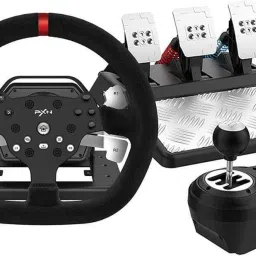 PXN V10 Force Feedback Racing Steering Wheel With Clutch Pedal and Gear ShifterMotion Controller-24