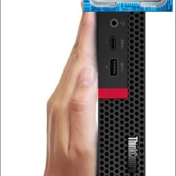 RATNARAJ COMPUTER SYSTEMS ThinkCentre Tiny Desktop | Core i7 - 9700 [8 Cores, 8 Threads, 3.00 GHz] [QLQ] Core™ i7-9700 Processor [12M Cache, Up to 4.70 GHz] (32 GB RAM/Intel® Ultra HD 4K 630 Graphics/1 TB SSD Capacity/Windows 11 Pro) Microtower with MS Office-9