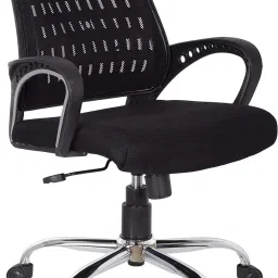 Office Chair With Adjustable Headrest and Lumbar Support, Modern Style Black Mesh Office Adjustable Arm Chair-image-45