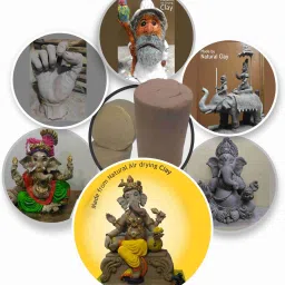 somudee Modelling Clay 1kg Art Clay image 2