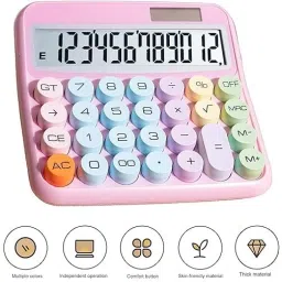 harvic Digital Calculator | 12-Digit Office/Student Calculator with Big Display 1389 CALCULATOR BIG SIZE Basic Calculator image 2