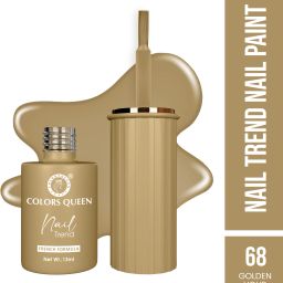 Nail Trend Long Lasting & Quick Drying Glossy Nail Polish with High Shine Golden Hour-image-64
