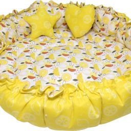 Cotton Kids Washable New Born Baby Reversible Baby Bed Mosquito Net-47