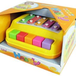 Xylophone 2-in-1 Premium Piano 5 Key Scale Musical Toy For Kids - 683-image-36