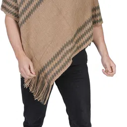 manra Wool Blend Poncho-picture-19