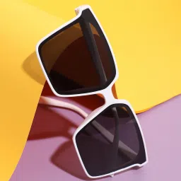 Polarized Retro Square Sunglasses (Free Size)-picture-16