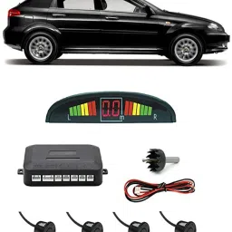 PKNB0720 Black Car Reverse Parking Sensor with LED Display 4 Sensor PKNB0720 Parking Sensor-2