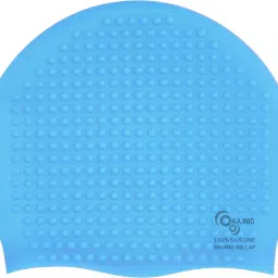 Bubble Drop Design Silicone SwimCap Unisex Universal Size Swimming Pool Head Cap Swimming Cap-image-75