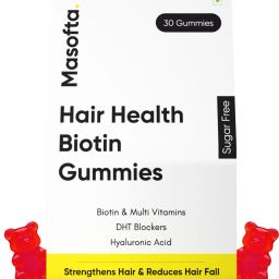Hair Health Biotin Gummies with DHT Blockers for Hair Fall Control & Nourishment-17