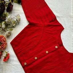 Boat Neck Women Blouse-image-51