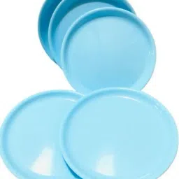 Microwavable Full Size Plates For Everyday Use, Food Grade Virgin Plastic Dinner Dishes (11 inches/27cm) Dinner Plate-image-76