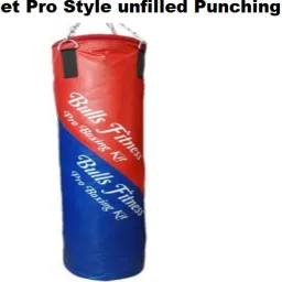 SRF Red/Blue 2 Feet Unfilled Punching bag With hanging chain Hanging Bag-image-10