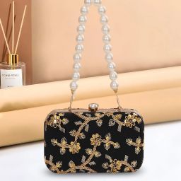 Casual Black Clutch-image-59