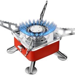 Folding Stove With Storage Bag - Emergencey stove, Stainless Steel Stainless Steel Manual Butane Gas Stove-image-72