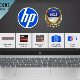 HP AMD Ryzen 5 Quad Core 7520U - (8 GB/512 GB SSD/Windows 11 Home) 15-fc0155AU Thin and Light Laptop-image-55