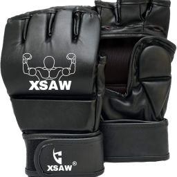 MMA Boxing Gloves, Half Finger Kickboxing Training Gloves, Grappling Boxing Gloves-image-47