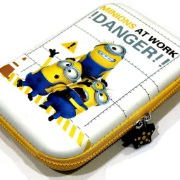 3D Minion Pencil BoxMulti Pocket Large Capacity Organizer Hard EVA Pencil Pouch Minion Art EVA Pencil Box-image-76