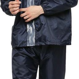 Solid Men Raincoat-image-50