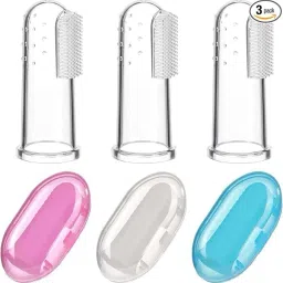 Baby Finger Toothbrush Of Silicon Made Food Grade Quality BPA Free Extra Soft Toothbrush-image-32