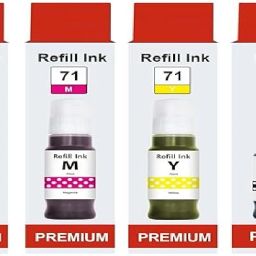 Gedi GI70 Refill Ink forG1020 G1730 G1737 G2020 G2021 G2060 G3020 G3730 Printer Black + Tri Color Combo Pack Ink Bottle-image-40