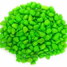 Polished Colored Stone Marble Pebbles for Home Garden Aquarium Outdoor Decoration (Parrot Green, 1 Kg) Polished Angular Marble Pebbles-image-12