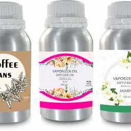 Veena Combo Aroma Oil Diffuser Coffee Beans, Jasmine, Rose Room Fragrance Room, Garden, Bedding Room, Office, Bar Fragrance Diffuser-28