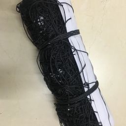 Volleyball NET Nylon Four Sided Tape Standard Quality (Black) Volleyball Net-image-59