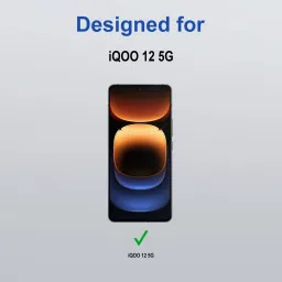 Zapcase Edge To Edge Tempered Glass for iQOO 12 5G image 2