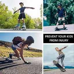 prikli Skating & Cycling Protective Tranning Set (4 Pcs Set) Skating Guard Combo Skating Guard Combo image 3