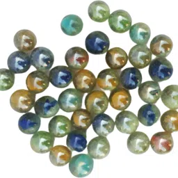 40 Pcs Kanche Multicolor Glass Marble Ball Glass Ball 40 Pieces-40