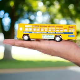 sarasi City Bus, Durable Quality, Pull Back Action, No Sharp Edges image 4
