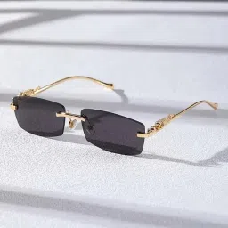 UV Protection Rectangular Sunglasses (Free Size)-22