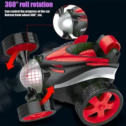 frreno RC Stunt Car Vehicle 360° Rotating Rolling Radio Control Multicolor56 image 2
